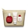Clarins Eau Dynamisante Confezione Regalo 100 Ml Eau Dynamiste EDT + 100 Ml Lozione Corpo + 50 Ml Gel Doccia + Borsetta