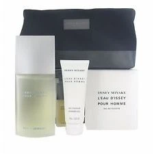 Issey Miyake L'Eau D'Issey Pour Homme Confezione Regalo 125 Ml EDT + 75 Ml Gel Doccia + Borsa Da Bagno