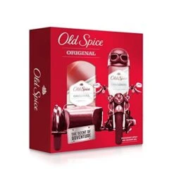 Old Spice Original Confezione Regalo 150 Ml Deodorante Spray + 250 Ml Gel Doccia
