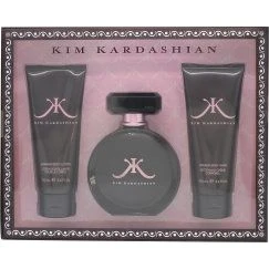 Kim Kardashian Confezione Regalo 100 Ml EDP + 100 Ml Gel Doccia + 100 Ml Lozione Corpo