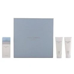 D&G Dolce & Gabbana Light Blue Confezione Regalo 50 Ml EDT + 50 Ml Crema Corpo + 50 Ml Gel Doccia