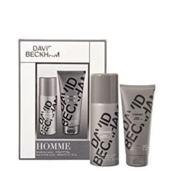 David Beckham Homme Confezione Regalo 200 Ml Gel Doccia + 150 Ml Deodorante Spray
