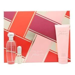 Estee Lauder Pleasures Confezione Regalo 50 Ml EDP + 100 Ml Lozione Per Il Corpo + 4 Ml EDP