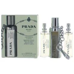 Prada Infusion D'Iris Confezione Regalo 10 Ml EDP Ricaricabile + 2 X 10 Ml Ricariche