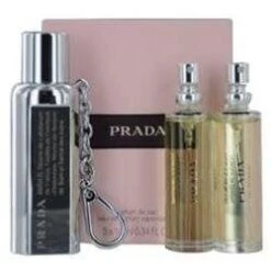 Prada Confezione Regalo 10 Ml EDP Spray Da Borsa + 2 X 10 Ml EDP Ricarica