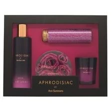 Ann Summers Aphrodisiac Confezione Regalo 200 Ml Olio Da Bagno + Petali Da Bagno + 100 Cristalli Da Bagno