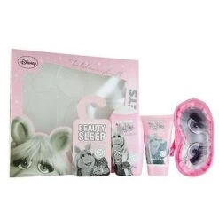 The Muppets Superstar Confezione Regalo 250 Ml Miss Piggy Gel Doccia + 150 Ml Miss Piggy Shimmer Lozione Corpo + Mascherina Per Dormire + Cartellino Per Porta