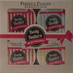 Perfect Pamper Set Regalo 4 Burri Corpo 50 Ml
