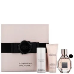 Viktor&Rolf Viktor & Rolf FlowerBomb Confezione Regalo 50ml EDP + 40ml Crema Corpo + 50ml Gel Doccia