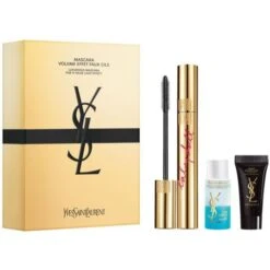 Yves Saint Laurent Mascara Volume Effet Faux Cils Confezione Regalo 5ml #1 False Lash Effect Baby Doll Mascara + 8ml Struccante Occhi Bi-Phase + 5ml Instant Moisture Glow