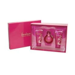 Britney Spears Fantasy Confezione Regalo 100 Ml EDP + 100 Ml Gel Doccia + 100 Ml Souffle Per Il Corpo Donna