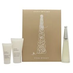 Issey Miyake L'eau D'Issey Confezione Regalo 50 Ml EDT + 75 Ml Lozione Per Il Corpo + 30 Ml Docciaschiuma Donna