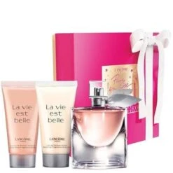 Lancome La Vie Est Belle Confezione Regalo 50 Ml EDP + 50 Ml Crema Corpo + 50 Ml Doccia Gel Donna