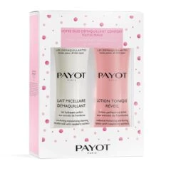 Payot Les Démaquillantes Duo Confezione Regalo 200ml Micellar Latte Detergente + 200ml Lozione Tonificante