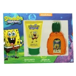 Spongebob Squarepants Confezione Regalo 50 Ml EDT + 75 Ml Gel Doccia Confezione Regalo Bambino