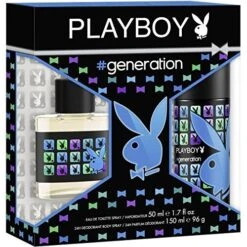 Playboy Generation For Him Confezione Regalo 50 Ml EDT + 150 Ml Spray Corpo Uomo
