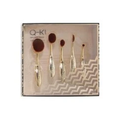 Q-KI Brush Pro Collezione Set 5 Pennelli Trucco