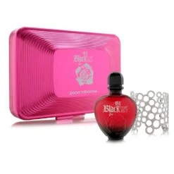 Paco Rabanne Black XS For Her Confezione Regalo 80 Ml EDT + Braccialetto Donna