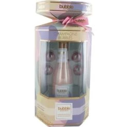 Style & Grace Bubble Boutique Champagne Bubbles Confezione Regalo 250 Ml Bagnoschiuma In Champagne Style Bottle + 4 Pearl Fizzers