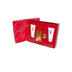 Elizabeth Arden Red Door Confezione Regalo 50 Ml EDT + 100 Ml Lozione Corpo + 100 Ml Bagno & Gel Doccia + 5 Ml Miniature Donna