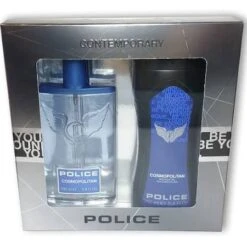 Police Cosmopolitan Set Regalo Edt 100 Ml Spray + Shower Gel 250 Ml Uomo