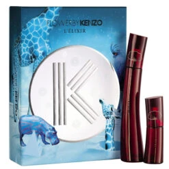 Kenzo Cofanetto Flower By Kenzo L'Elixir 50 Ml + 15 Ml Eau De Parfum EDP Profumo Donna