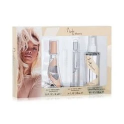 Rihanna Reb'l Fleur Confezione Regalo 30 Ml EDP + 10 Ml EDP + 118 Ml EDT Spray Corpo Donna