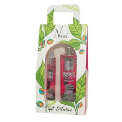 Nani' Confezione More E Muschio Bagnoschiuma Doccia Idratante 500 Ml + Acqua Profumata 75 Ml