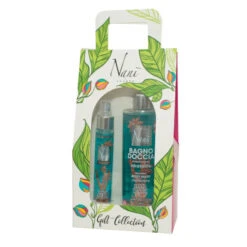 Nani' Confezione Vento Del Sud Bagnoschiuma Doccia Idratante 500 Ml + Acqua Profumata 75 Ml