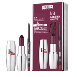 Pupa Kit Labbra Perfette I'm Rossetto 309 Rouge Noir + In Omaggio Matita Labbra