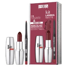 Pupa Kit Labbra Perfette I'm Rossetto 308 Burgundy + In Omaggio Matita Labbra
