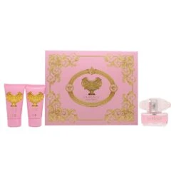 VERSACE BRIGHT CRYSTAL Confezione Regalo Profumo 50ml + ShowerGel 50ml + BodyLotion 50ml