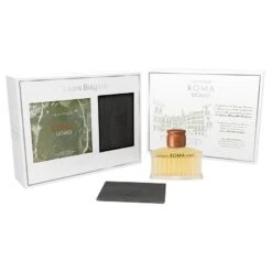 Laura Biagiotti Roma Uomo Cofanetto Profumo 75ml + Porta Carte Di Credito