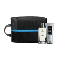 Collistar Confezione Regalo Uomo Profumo Acqua Attiva 50 Ml + Doccia-Shampoo 50 Ml + Borsello