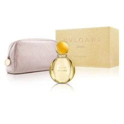 Bulgari Goldea Gift Set 90 Ml EDP + Borsetta Donna