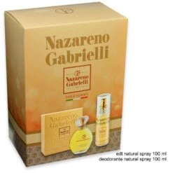 Nazareno Gabrielli Confezione Regalo Profumo Donna + Deodorante
