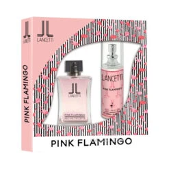 LANCETTI PINK FLAMINGO WOMAN CONFEZIONE EDT VAPO 100 ML + DEO PARFUM VAPO 100 ML