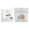 OMIA ALOE VERA Kit Regalo Bagno 400 Ml + Crema Corpo 200 Ml + Guanto Esfoliante + Beauty Case In Cotone