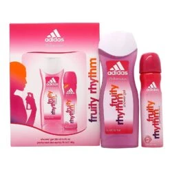 Adidas Fruity Rhythm Confezione Regalo 75 Ml Deodorante Spray Profumato + 250 Ml Gel Doccia Donna