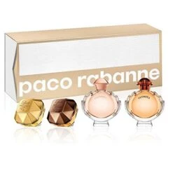 Paco Rabanne Miniatures Gift Set 5 Ml Lady Million EDT+ 5 Ml Lady Million EDP + 6 Ml Olympea EDT + 6 Ml Olympea EDP Intense