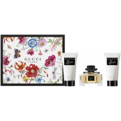 GUCCI FLORA Confezione Idea Regalo Donna Profumo 50ml + 2pz Lozione Corpo 50ml
