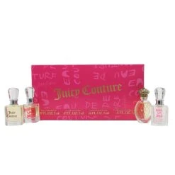 Juicy Couture Confezione Regalo 4 X 5 Ml Mini Juicy Couture EDP + Viva La Juicy EDT + Viva La Juicy EDP + Couture Couture EDP Donna