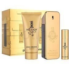 Paco Rabanne 1 Million Confezione Regalo 100 Ml EDT + 5 Ml EDT + 100 Ml Gel Doccia Uomo