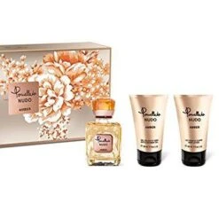 Pomellato Nudo Amber Gift Set 25 Ml Edp + 30 Ml Shower Gel + 30 Ml Body Lotion Donna