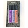 NYX Liquid Suede Cream Lipstick Gift Set 05 - 3x4ml Run The World + Initiator + Indus Paradise