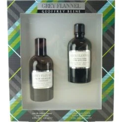 Geoffrey Beene Grey Flannel Confezione Regalo 120 Ml EDT + 120 Ml Aftershave Lotion Uomo
