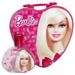 Barbie Set Idea Regalo Bambine Bambina Profumo 100 Ml EDT + Scatola Tiny Box