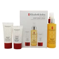 Elizabeth Arden Eight Hour Cream Confezione Regalo 100ml All Over Miracle Olio + 30ml Trattamento Mani + 15ml Skin Protectant