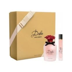 D&G Dolce & Gabbana Dolce Rosa Excelsa Confezione Regalo 30 Ml EDP + 7.4 Ml EDP Rollerball Donna