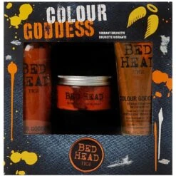 Tigi Bed Head Colour Goddess Gift Set 400ml Shampoo + 200ml Balsamo + 200g Maschera Capelli